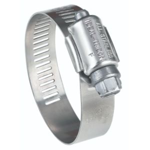 1/2 W Ideal Tridon 6708551#8 Stainless Steel Worm Drive Clamp with 300 Stainless Steel Screw 67-5 Series Pack of 10 7/16 to 1 Diameter 