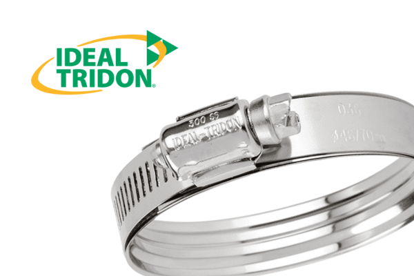 Ideal Tridon Hose Clamps – 100 Pack, Size 6 (08-22mm), Made In USA